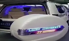 لندکروز لاکچری در افغانستان