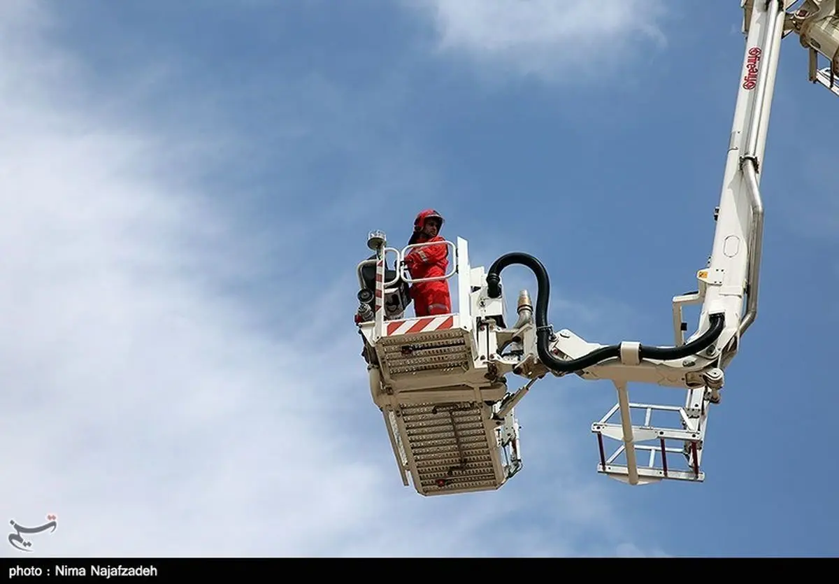 آتش‌نشانی یاسوج خودروی اطفای حریق نردبام‌دار ندارد