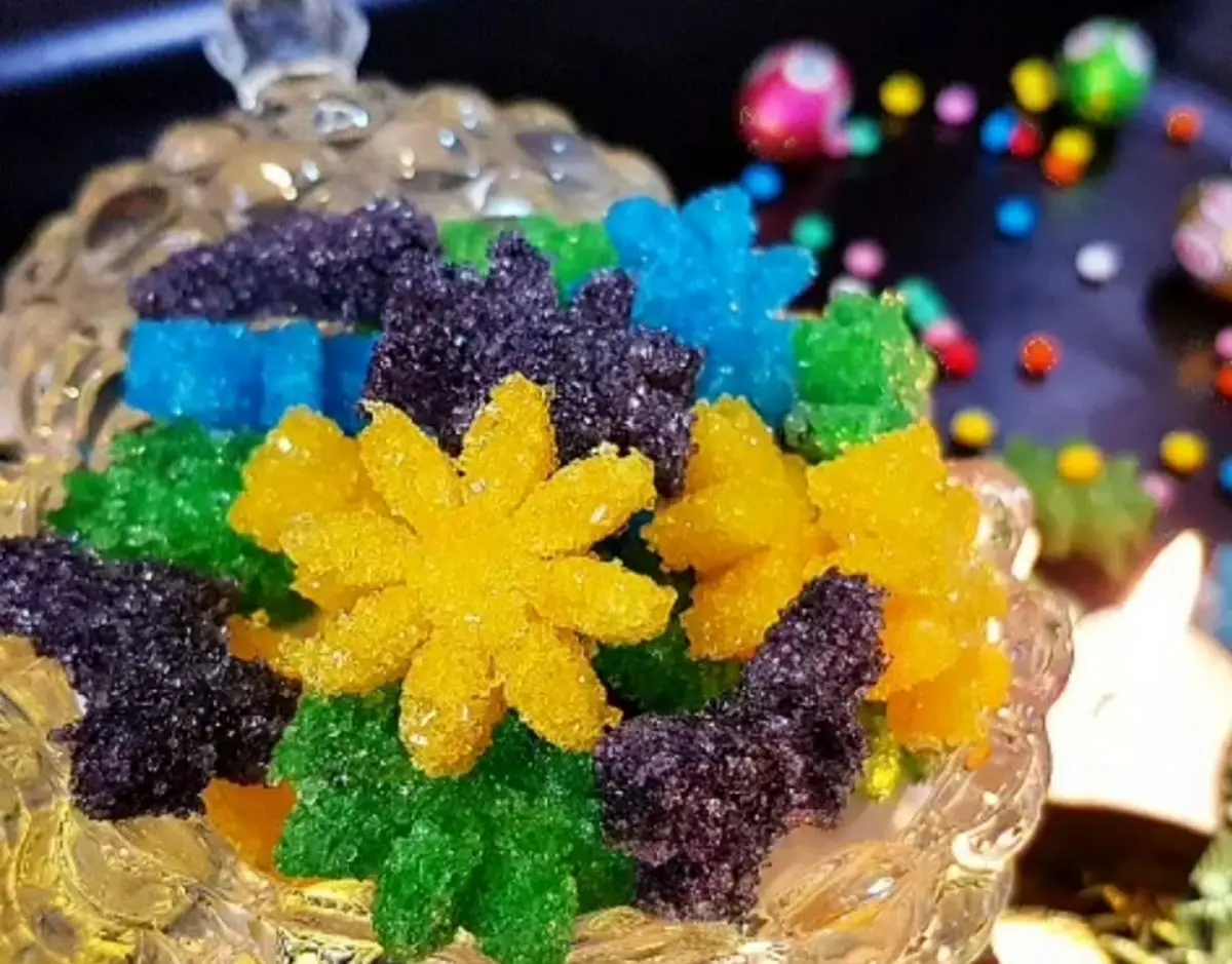 طرز تهیه قند تزیینی