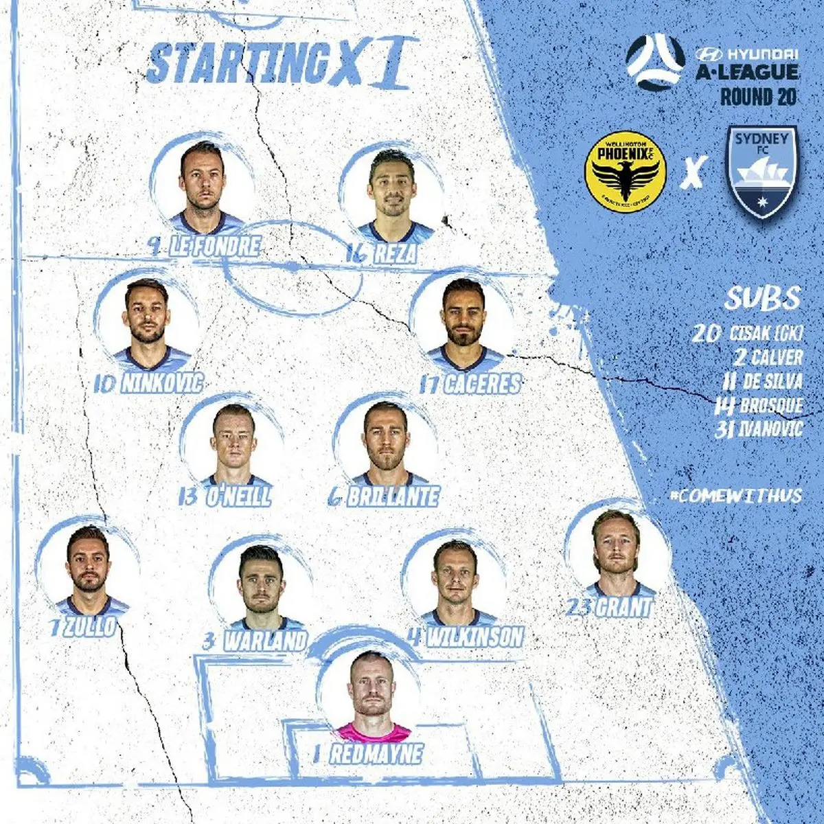 قوچان نژاد در ترکیب اصلی سیدنی اف سی