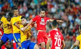 تا پایان نیمه اول؛ نفت مسجد سلیمان صفر - پرسپولیس صفر