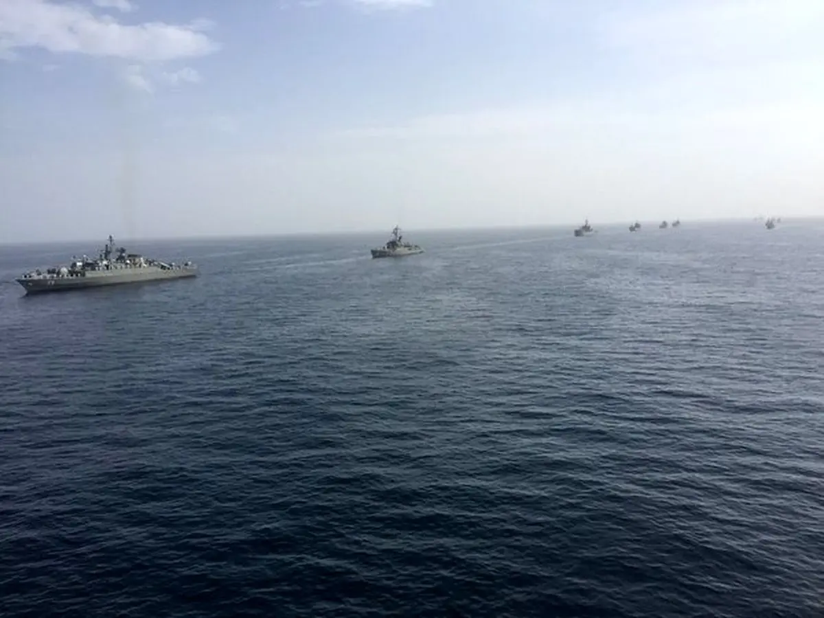 اولین حضور زیردریایی «فاتح» و ناوشکن «سهند» در رزمایش ولایت۹۷