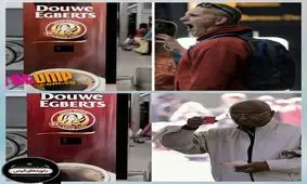 دستگاهی که قهوه رایگان میدهد