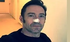 حمله سرطان به صورت هیو جکمن