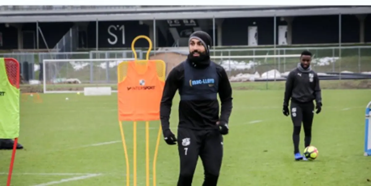 سامان قدوس چهره برتر مصاف آمیان – نیس