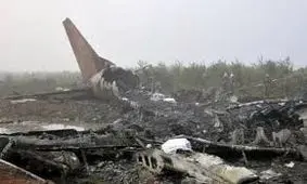 سقوط هواپیمای باربری در تگزاس آمریکا+فیلم