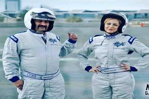 تبریک تولد 40 سالگی مهراب قاسمخانی به همسرش