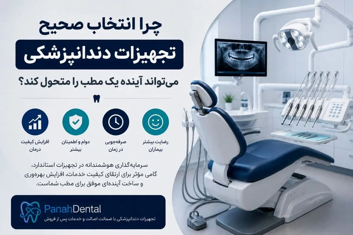 چرا انتخاب صحیح تجهیزات دندانپزشکی می‌تواند آینده یک مطب را متحول کند؟