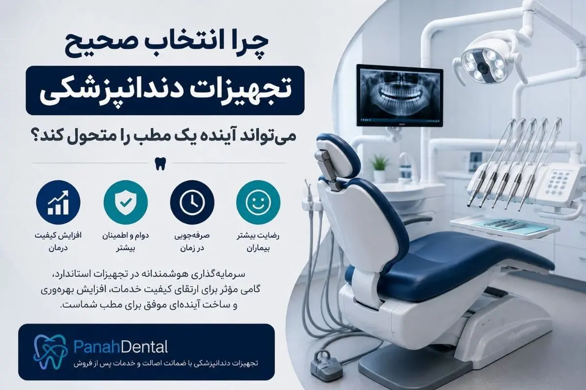 چرا انتخاب صحیح تجهیزات دندانپزشکی می‌تواند آینده یک مطب را متحول کند؟