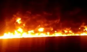 ماجرای آتش سوزی ۶ فروند قایق چه بود؟+فیلم