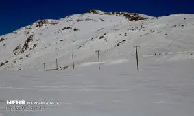 بارش ۲۰ سانتی متری برف در فیروزکوه/بارش ها ادامه دارد