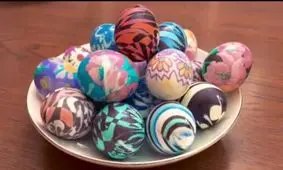 تخم مرغهای هفت سین را چطور رنگ آمیزی کنیم?