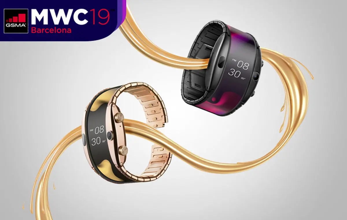 نوبیا از یک گوشی به شکل دستبند رونمایی کرد