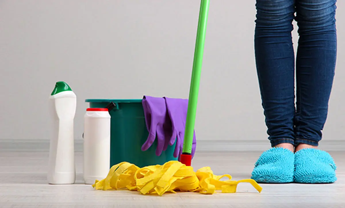 در خانه تکانی مراقب مواد شوینده باشید!