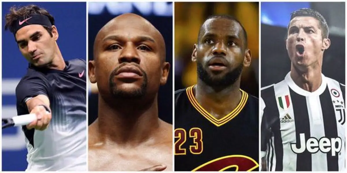 پردرآمدترین ورزشکاران جهان چه کسانی هستند؟/ مشت‌ بوکسورها به توپ‌های فوتبال