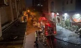 جزئیات آتش سوزی گسترده یک ساختمان اقامتی در خیابان سعدی/ ویدئو