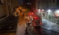 جزئیات آتش سوزی گسترده یک ساختمان اقامتی در خیابان سعدی/ ویدئو