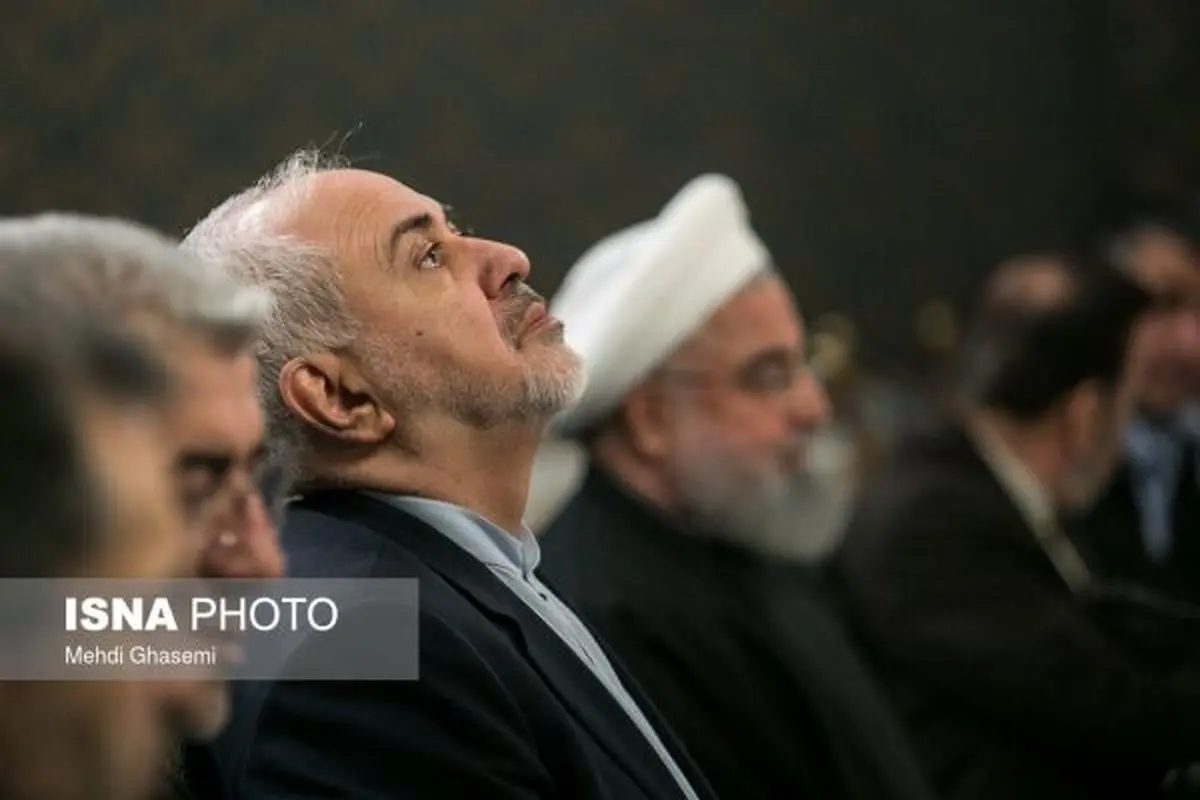 حضور ظریف در یک مراسم رسمی بعد از عدم موافقت با استعفا+ عکس