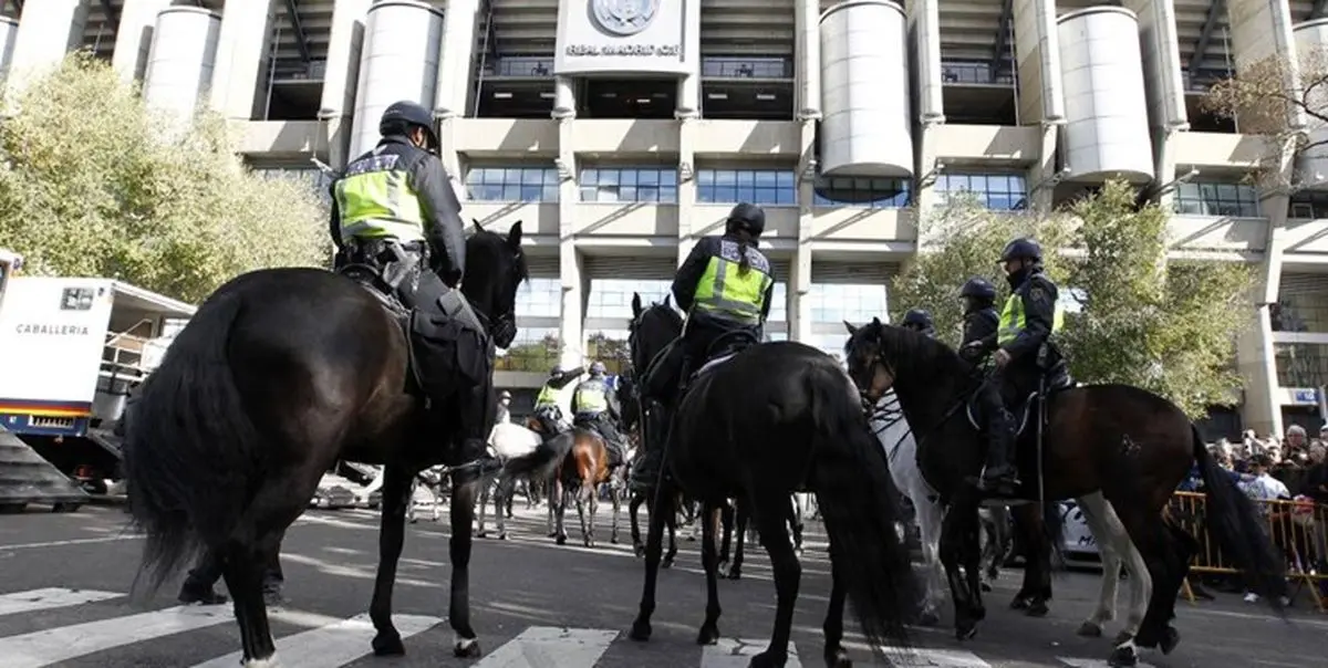 تدابیر بالای امنیتی در برنابئو؛ حضور1635 پلیس در ال کلاسیکو