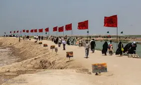 بازدید ۱۵۰ دانشجوی خارجی از مناطق عملیاتی راهیان نور
