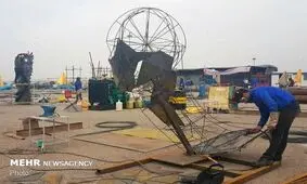 هنر مجسمه سازی در اهواز ارتقا می یابد