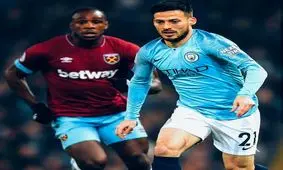 خلاصه بازی منچسترسیتی - وستهام(ویدئو)