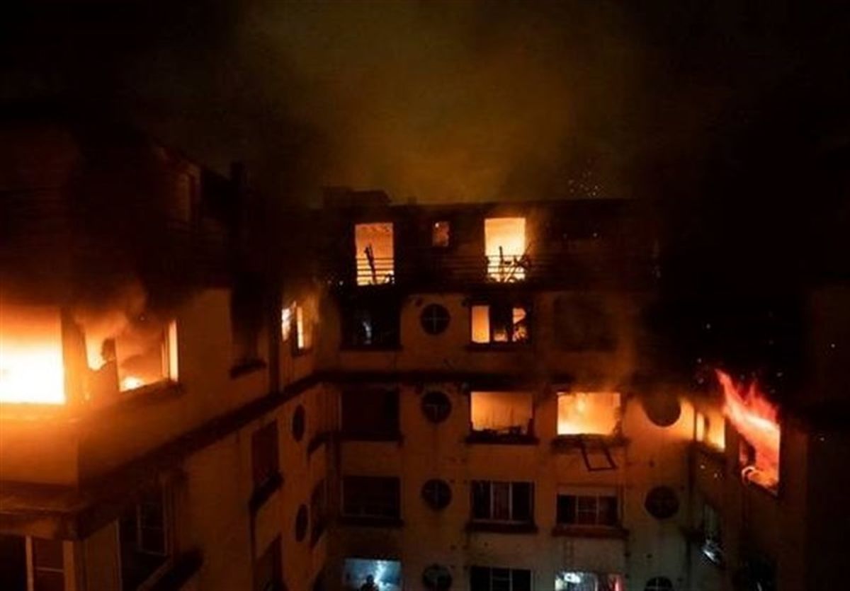 اوقاف بندرماهشهر توسط افراد ناشناس به آتش کشیده شد
