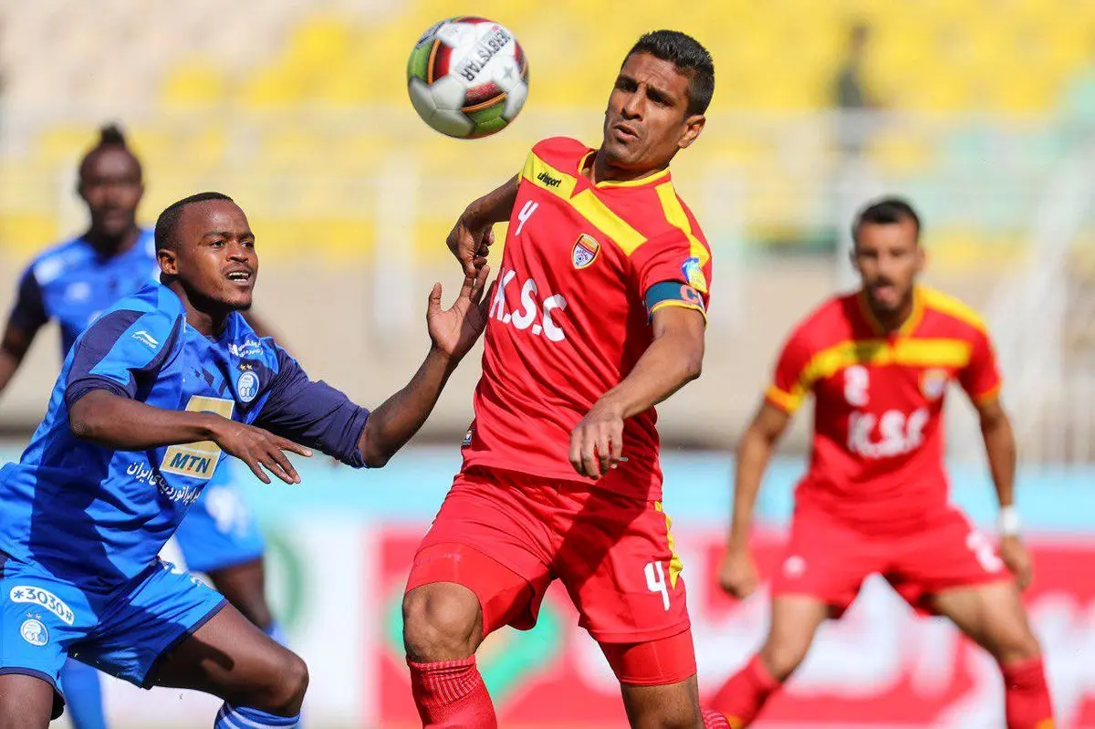 گزارش تصویری اختصاصی نیمه اول دیدار فولاد خوزستان - استقلال تهران