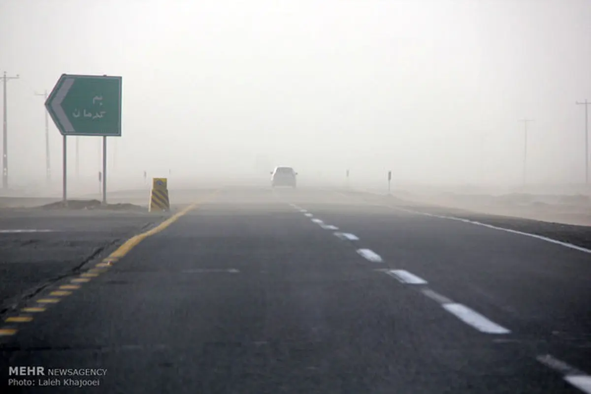 طوفان شن زندگی را در ریگان مختل کرد/ آلودگی ۶۵ برابر حد استاندارد