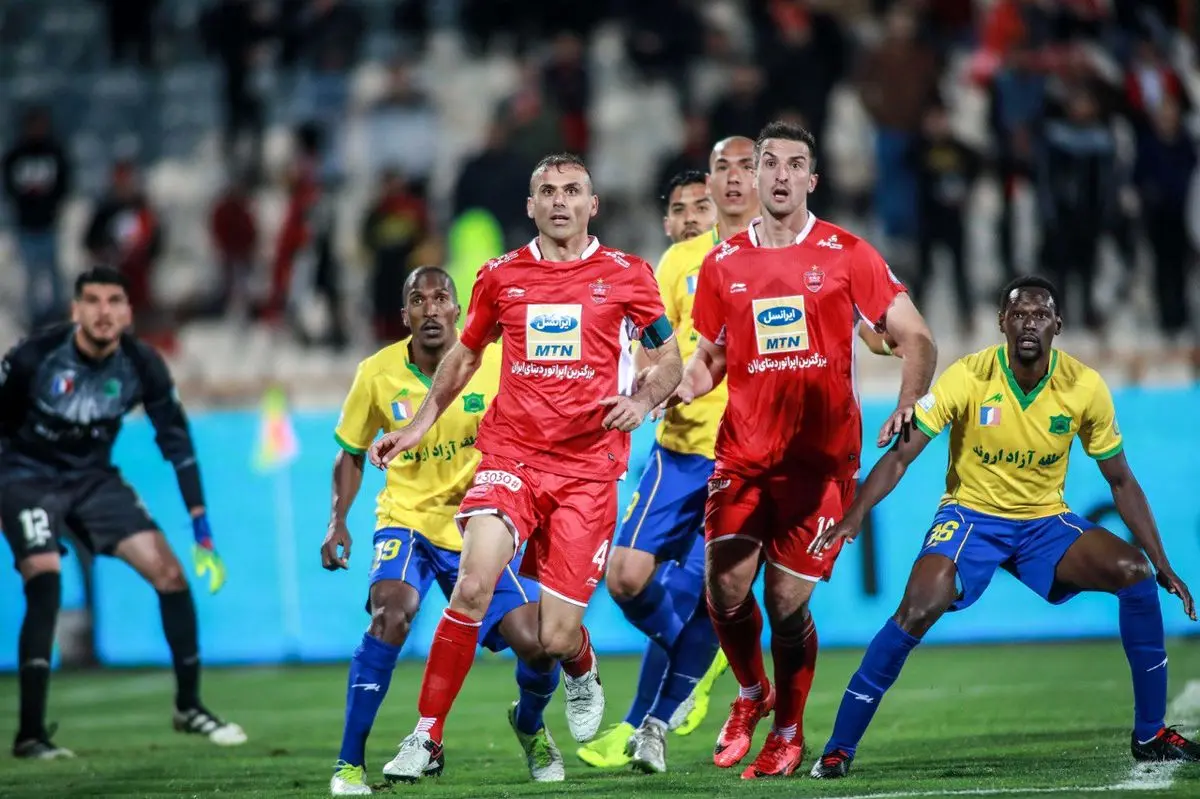 گزارش تصویری اختصاصی دیدار پرسپولیس تهران - صنعت نفت آبادان