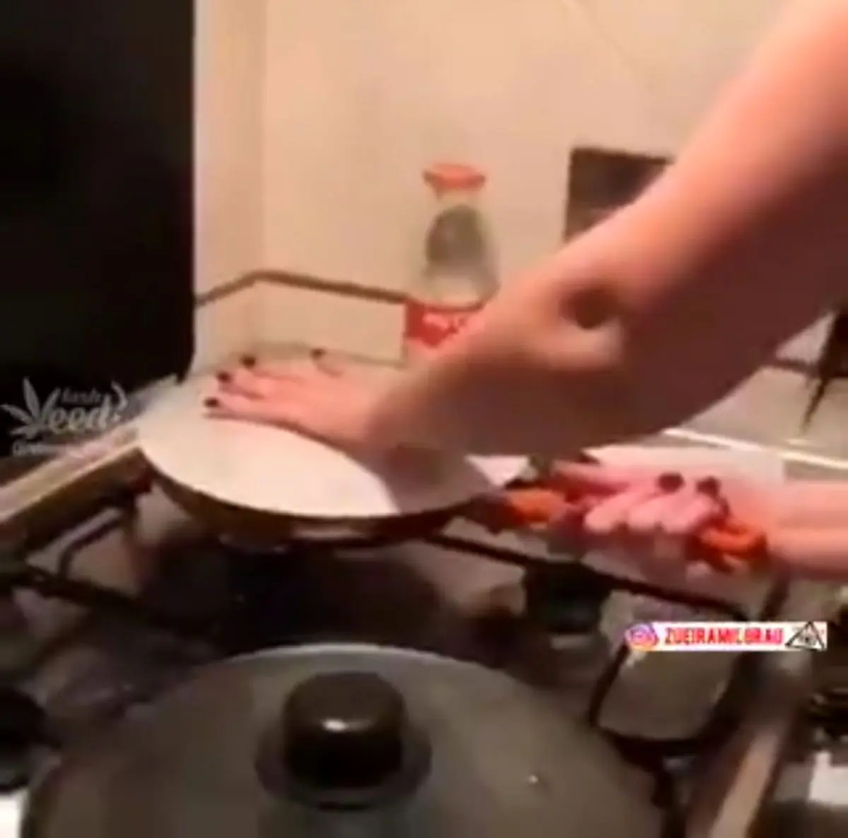 از سری هنرنمایی های تازه عروس‌ها+ویدئو