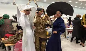 فیلمی لو رفته از یک فشن شو مختلط در تهران!/اینجا شو لباس در لاس وگاس نیست!