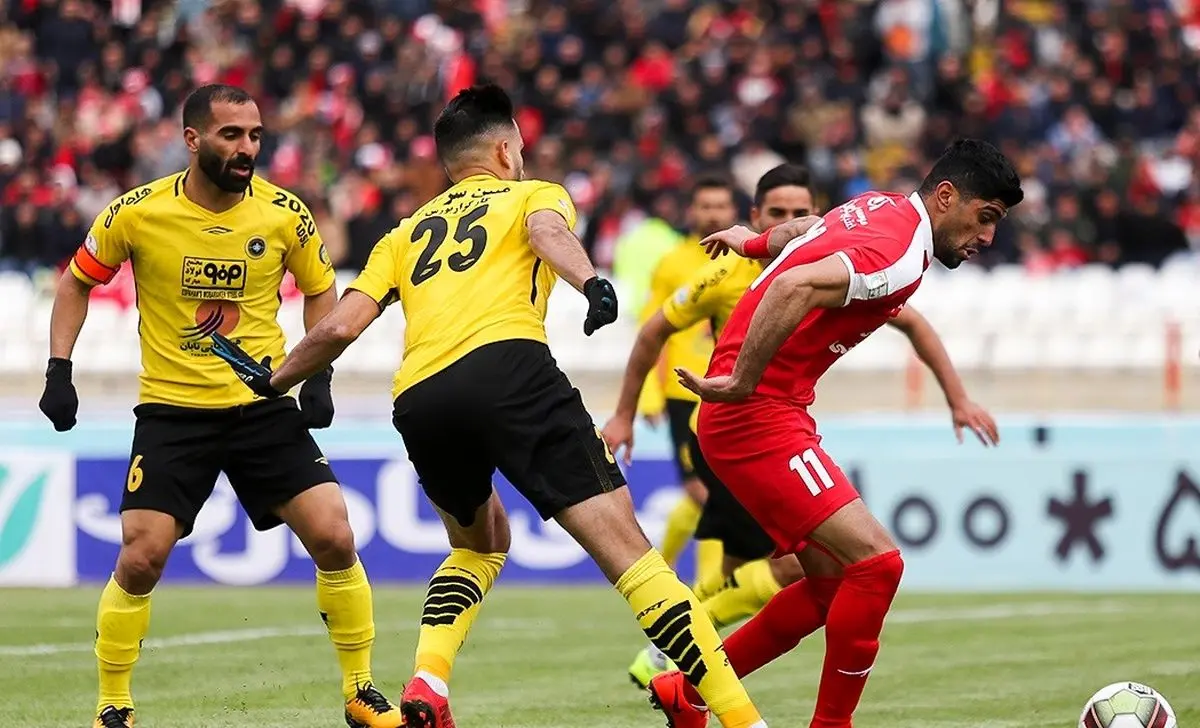 گزارش تصویری دیدار تراکتورسازی تبریز - سپاهان اصفهان