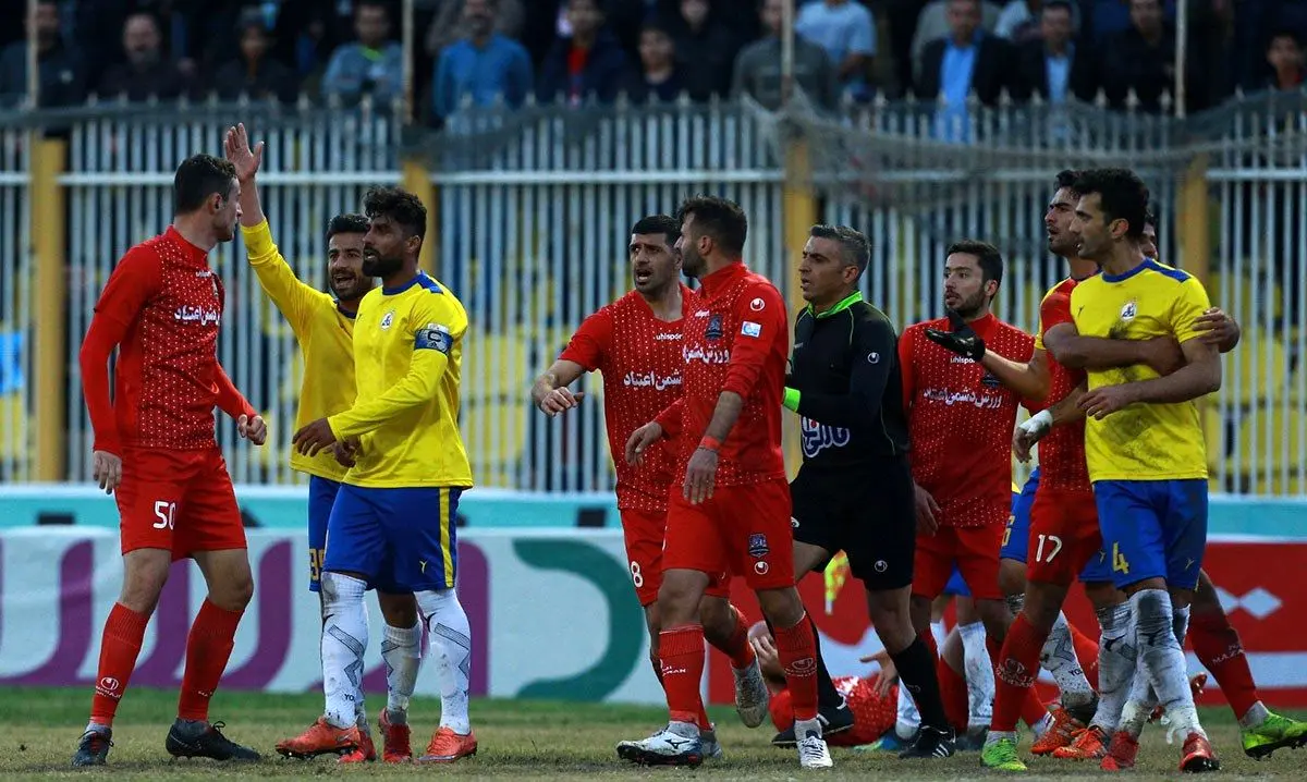 گزارش تصویری دیدار نفت مسجد سلیمان - نساجی مازندران