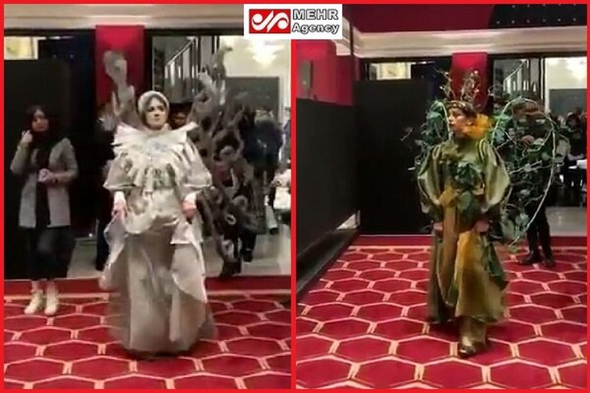 با برگزارکننده نمایش مد و لباس مختلط برخورد میشود