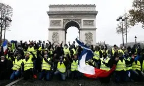 تظاهرات معترضان "جلیقه زرد" در شهرهای فرانسه برای شانزدهمین هفته متوالی