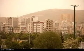 سرعت ورزش باد در کرمان به ۷۲ کیلومتر در ساعت رسید