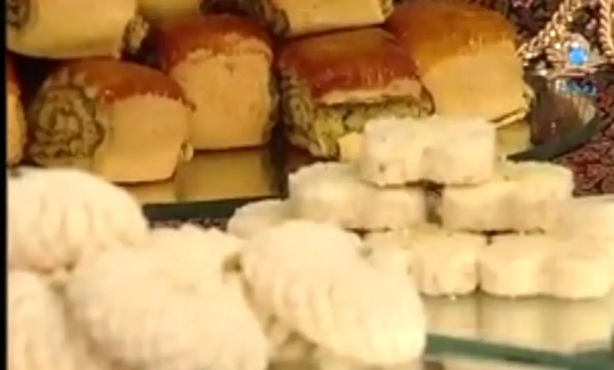 آموزش شیرینی رولی نوروزی