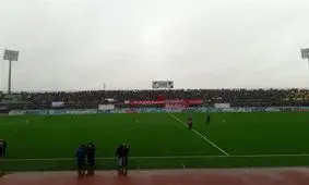 جنجال و درگیری بازیکنان سپیدرود و استقلال خوزستان پس از پایان بازی