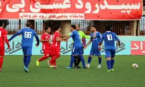 اخراج جنجالی بازیکن پرسپولیسی در رشت