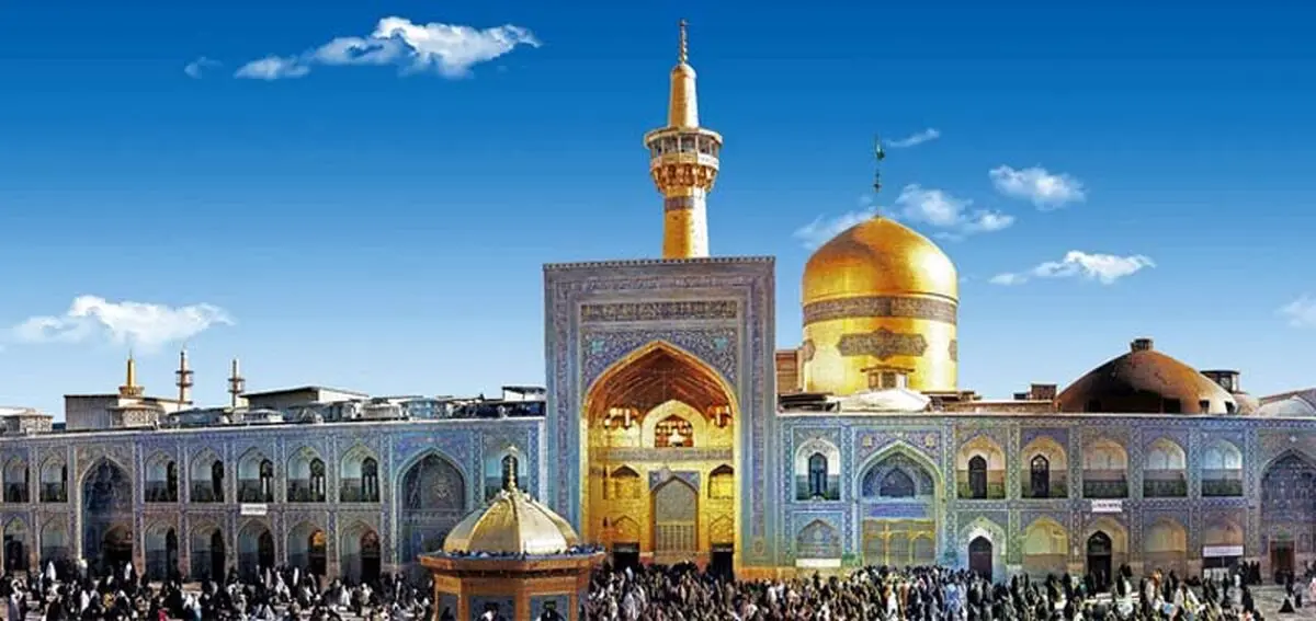 پنج سیمرغ به حرم رضوی پر کشیدند