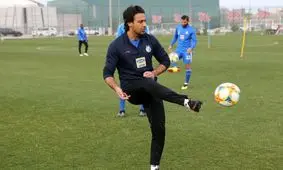 مجیدی آمادگی بدنی اش را به رخ کشید