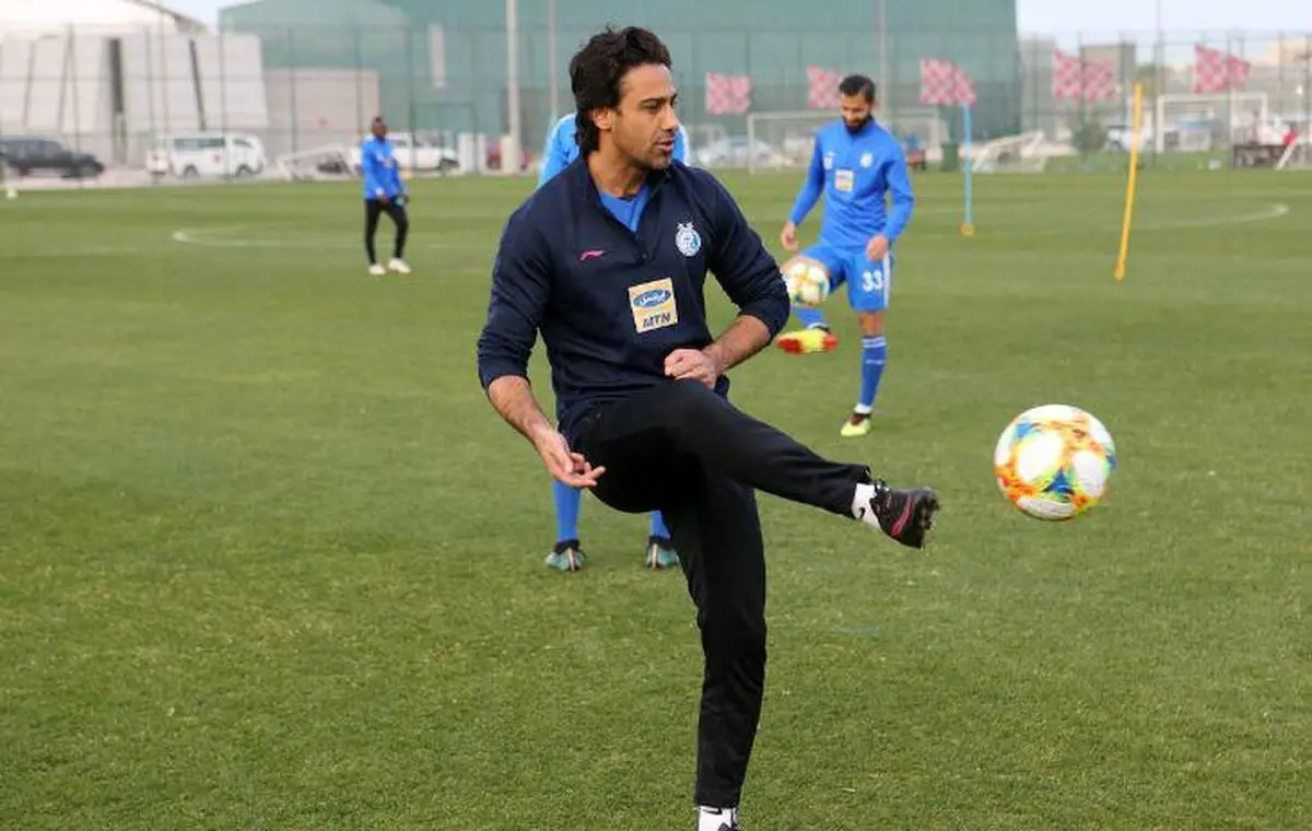 مجیدی آمادگی بدنی اش را به رخ کشید