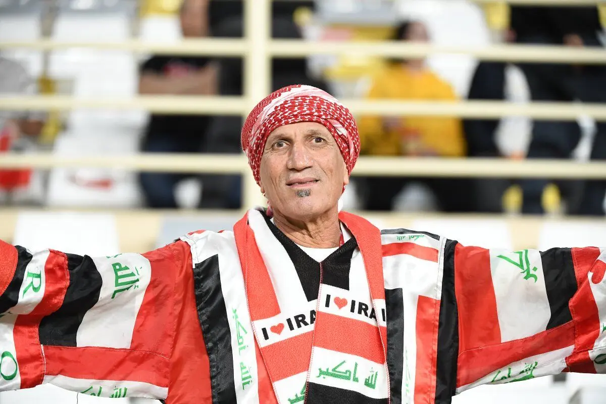 ورود هواداران عراقی الزورا به فولادشهر