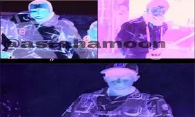 نجات سرباز از سیل