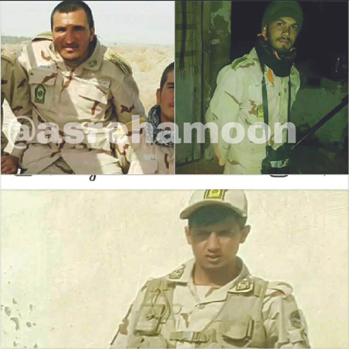 نجات سرباز از سیل
