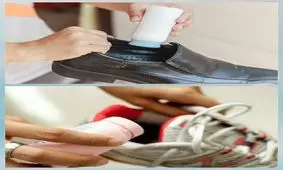 رفع بوی بد کفش ها