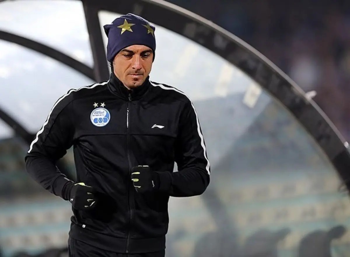 رحمتی همراه با استقلالی‌ها تمرین کرد