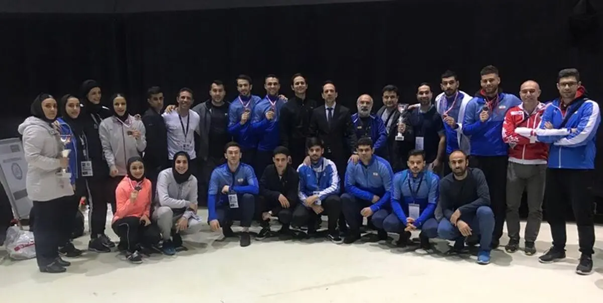 تیم ایران نایب قهرمان لیگ جهانی کاراته وان اتریش شد
