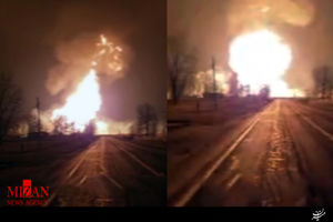انفجار خط لوله گاز در میسوری آمریکا +فیلم